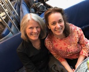 Agent Ginger Knowlton and author Cynthia Leitich Smith