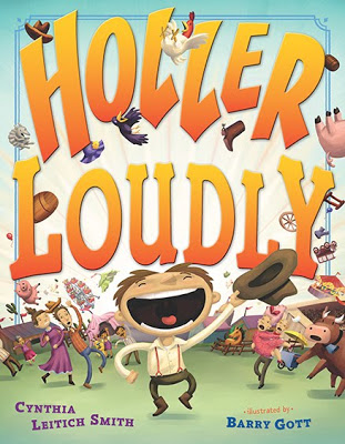 Cover Art: Holler Loudly by Cynthia Leitich Smith, illustrated by Barry Gott