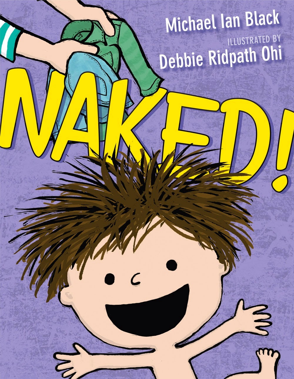 Guest Post & Giveaway: Debbie Ridpath Ohi on Illustrating Naked! (& what I did differently from I’m Bored)