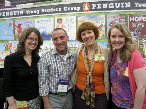 Erin Murphy Literary agents with author Phil Bildner