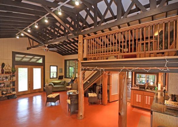 Inside the Writing Barn