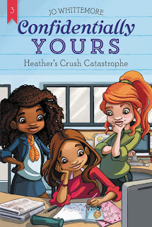 Cover Reveal: Heather’s Crush Catastrophe (Confidentially Yours, Book 3) by Jo Whittemore