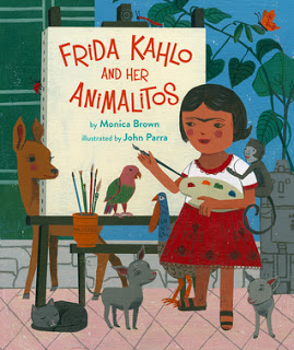 Book Trailer: Frida Kahlo and Her Animalitos by Monica Brown, iIllustrated by John Parra